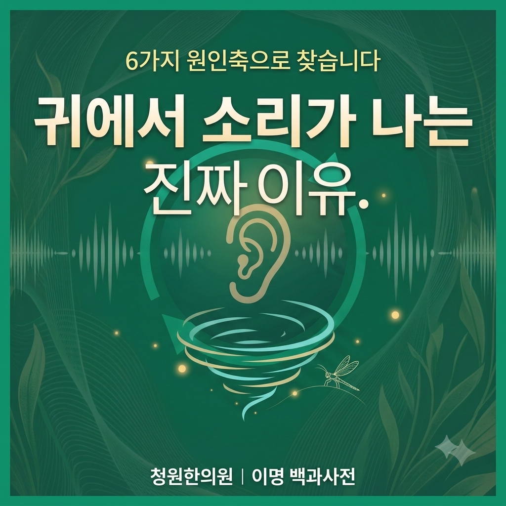 이명이란 — 귀에서 소리가 나는 진짜 이유